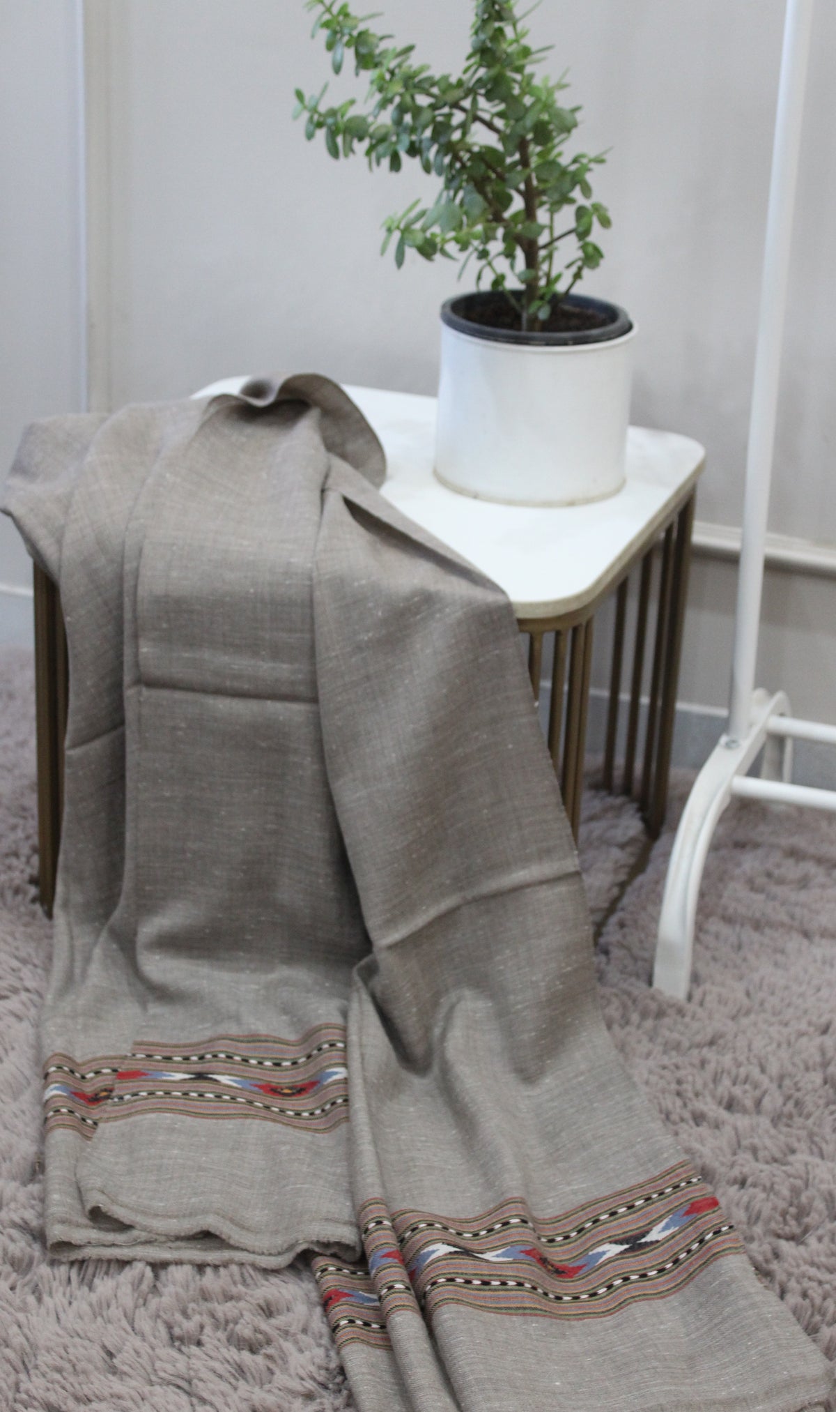 Sukoon | Angora - Wool Signature Shawl