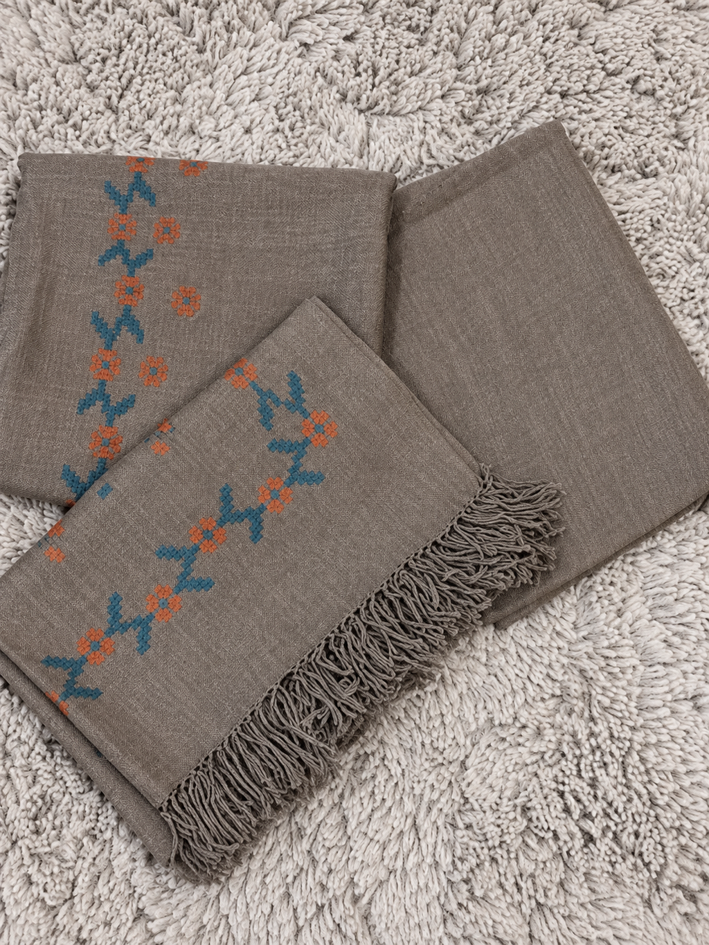 Meher | Pure Woollen Handloom 3-Piece Suit