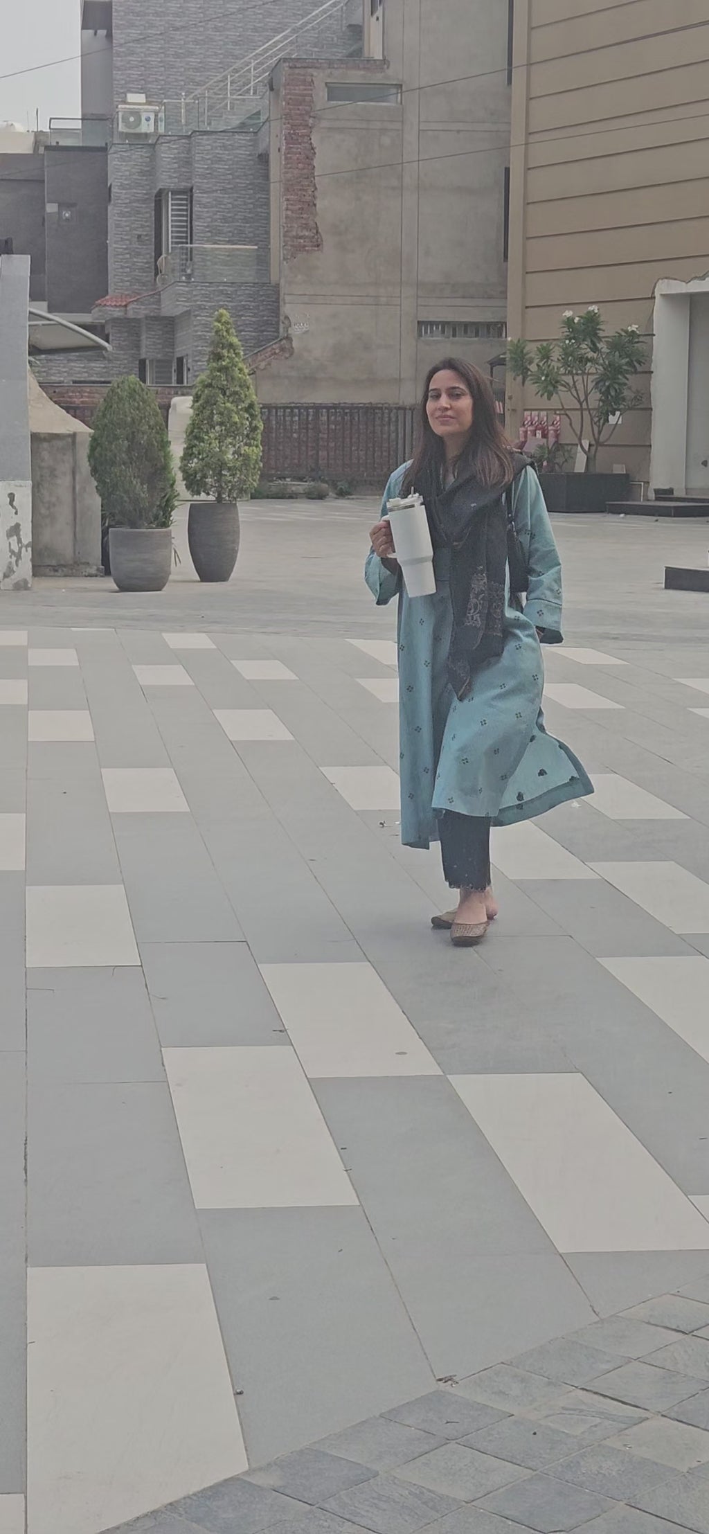Choga Jamdani Handloom Kurta